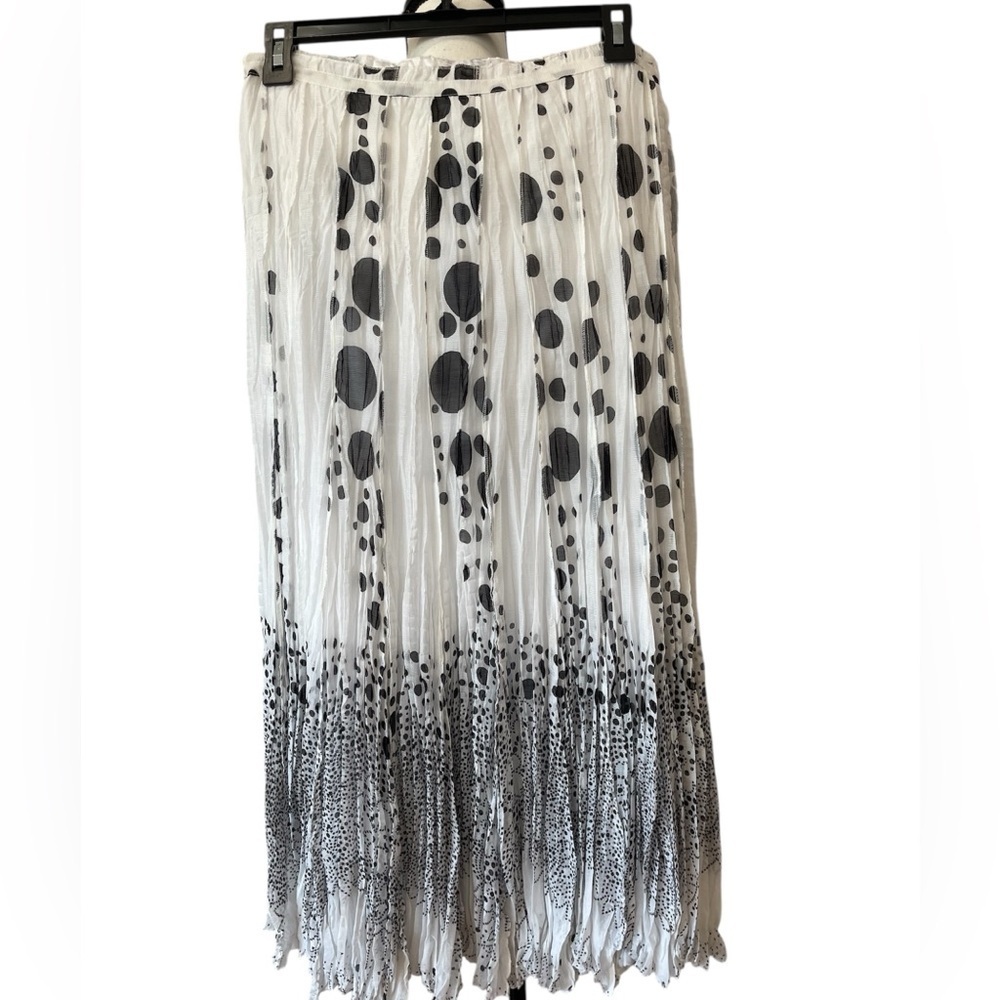 Alberto Makali size 6 skirt business office date night black and white size 6 - Picture 2 of 14